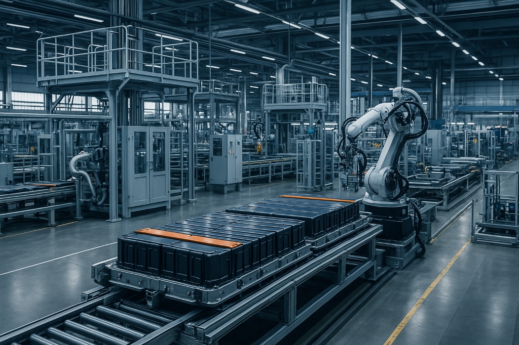 Battery manufacturing