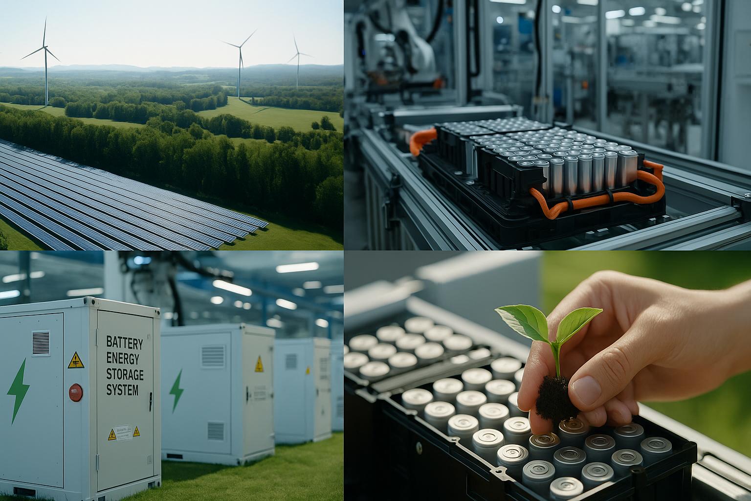 Battery material technology